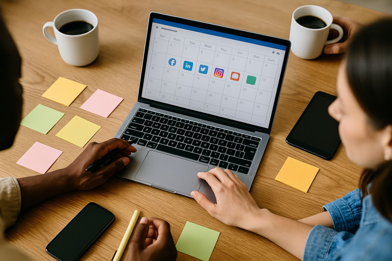 White label social media management