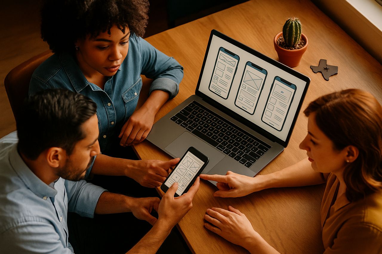 Mobile app and website development